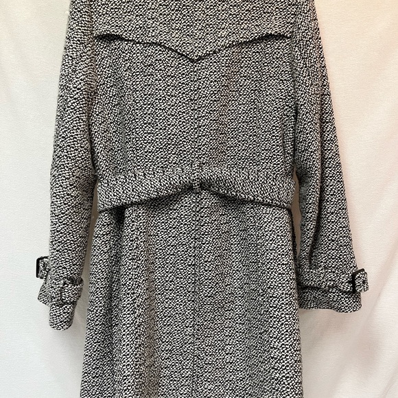 EUC Women’s Worthington Dress coat in medium black and white. #66 - Picture 2 of 5
